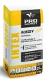 Adeziv in pat subtire, pentru gresie si faiantă, plăci ceramice si portelanate, pentru interior si exterior PROCONTACT INTEX 25 kg
