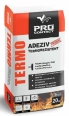 Adeziv termorezistent, pentru plăci ceramice şi portelanate, piatră naturală si artificială pentru interior si exterior PROCONTACT TERMO 17 kg
