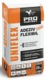 Adeziv flexibil pentru plăci ceramice si portelanate, piatră naturală si artificială, pentru interior si exterior PROCONTACT UNIFLEX 25 kg