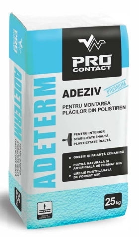 Клей для пенополистирола и минеральной ваты PROCONTACT ADETERM 25 кг