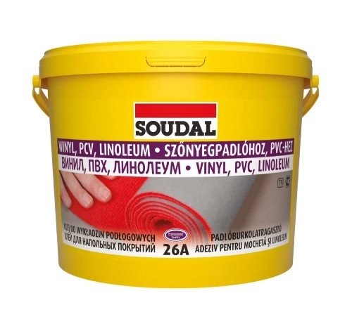 Клей для напольных покрытий Soudal 26A, 15kg