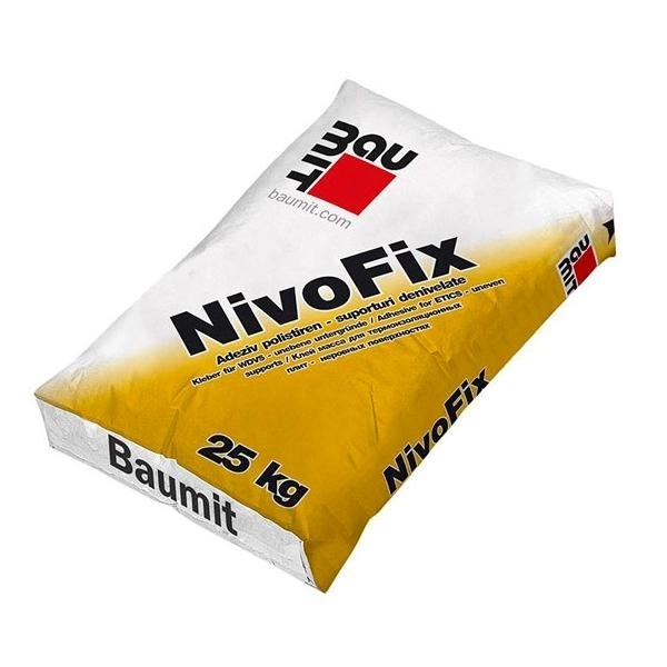 Adeziv polistiren suporturi denivelate Baumit NivoFix, 25kg