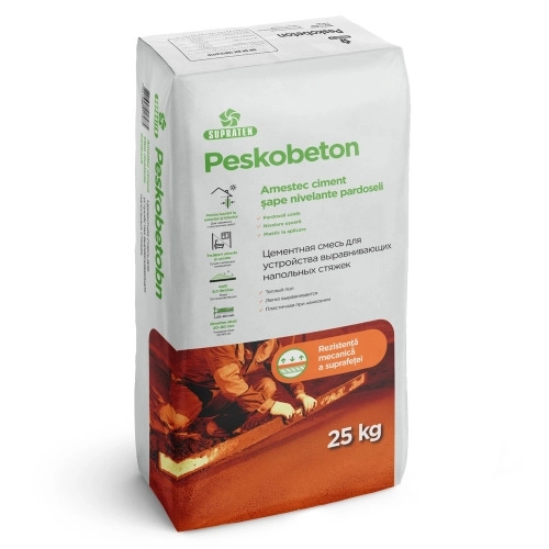 Amestec uscat pentru pardoseli Peskobeton 25kg