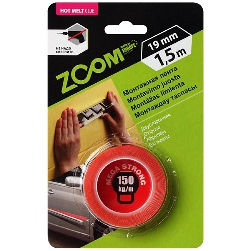 Banda dublu adeziva Mega Strong 19mm x 1.5m