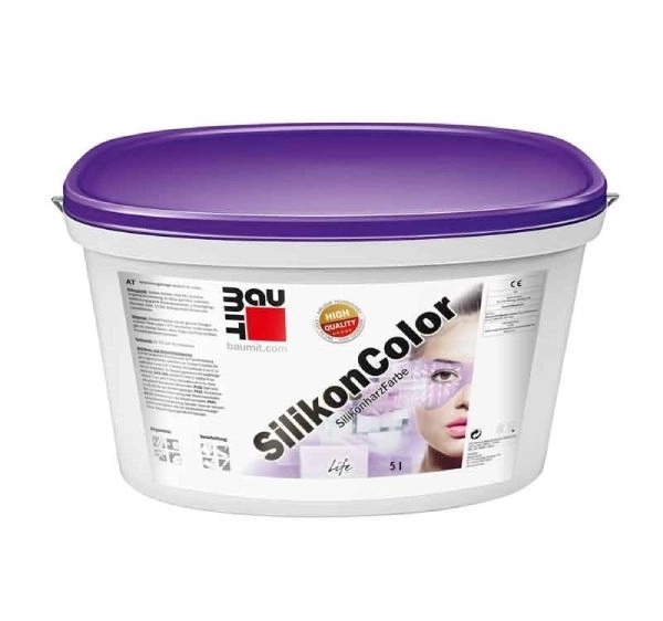 Baumit SilikonColor - Силиконовая фасадная краска, 5л