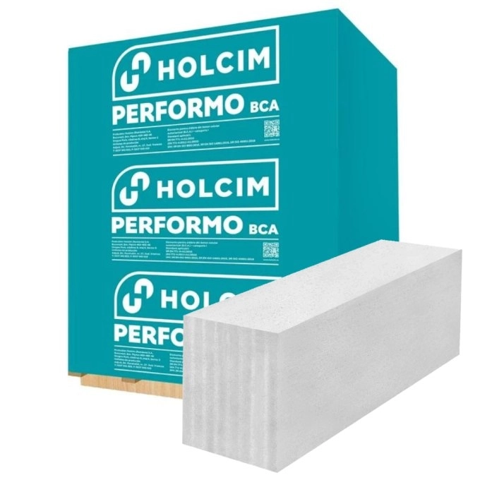 Газобетон BCA Holcim 650x250x125мм