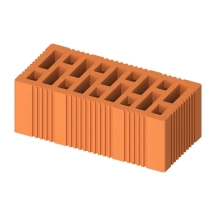 Caramida  ceramica cu goluri  250x 115 x 140mm