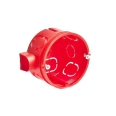Cutie pentru prize D65 x H40 cu surub Cutie pentru prize D65 x H40 cu surub