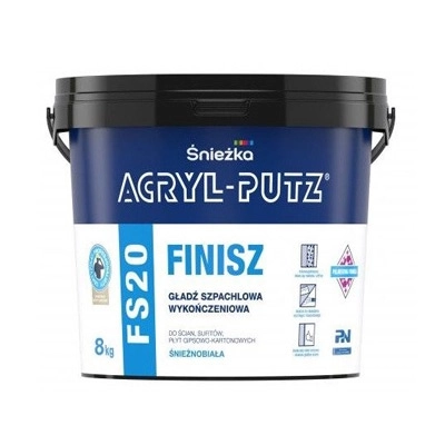 Шпатлевка ACRYL-PUTZ FS20 FINISZ, 8кг