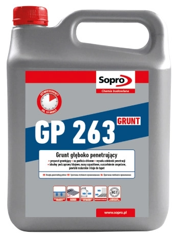 Grund cu pătrundere adâncă Sopro GP 263, 1kg
