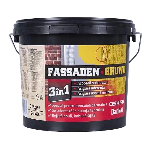 Грунтовка Oskar Fassaden Grund, 8кг