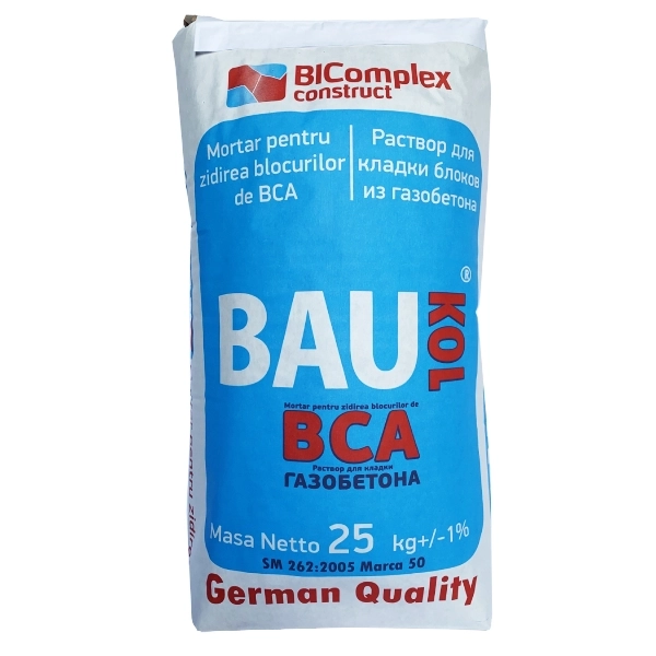 Mortar pentru BCA BAUKOL 25kg
