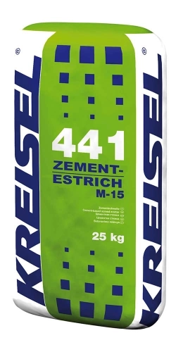 Цементная стяжка Kreisel 441 M-15 (10-60мм), 25кг
