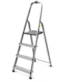 Scara dubla aluminiu Drabest 2*4 trepte, inaltimea 145cm