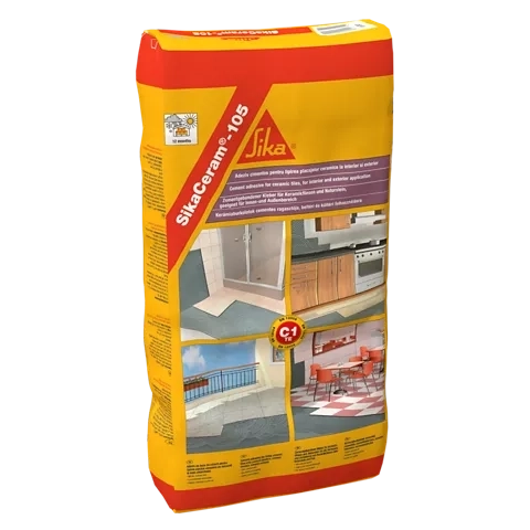 Sika Ceram-105 adeziv de înaltă performantă pe bază de ciment