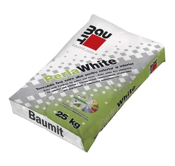 Cтруктурная штукатурка Baumit Perla White, 25кг