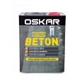 Акриловая краска OSKAR Beton, красный, 0.75л