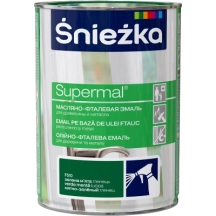 Vopsea email SNIEZKA Supermal minta verde 0.8L