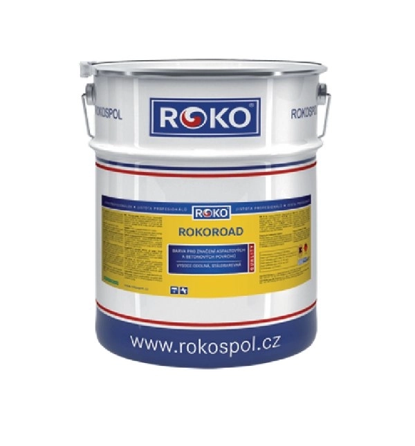 Vopsea pentru marcajuri rutiere Rokoroad RK 320 alba, 10kg